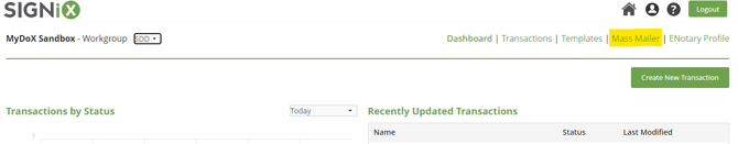 MassMailer Tab